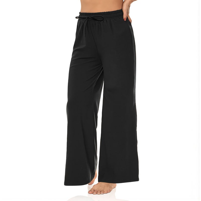 Stress Free Women Casual Pants No Tight Waist Breathable Non Slip Pockets No Fray No Slipping - Image 5