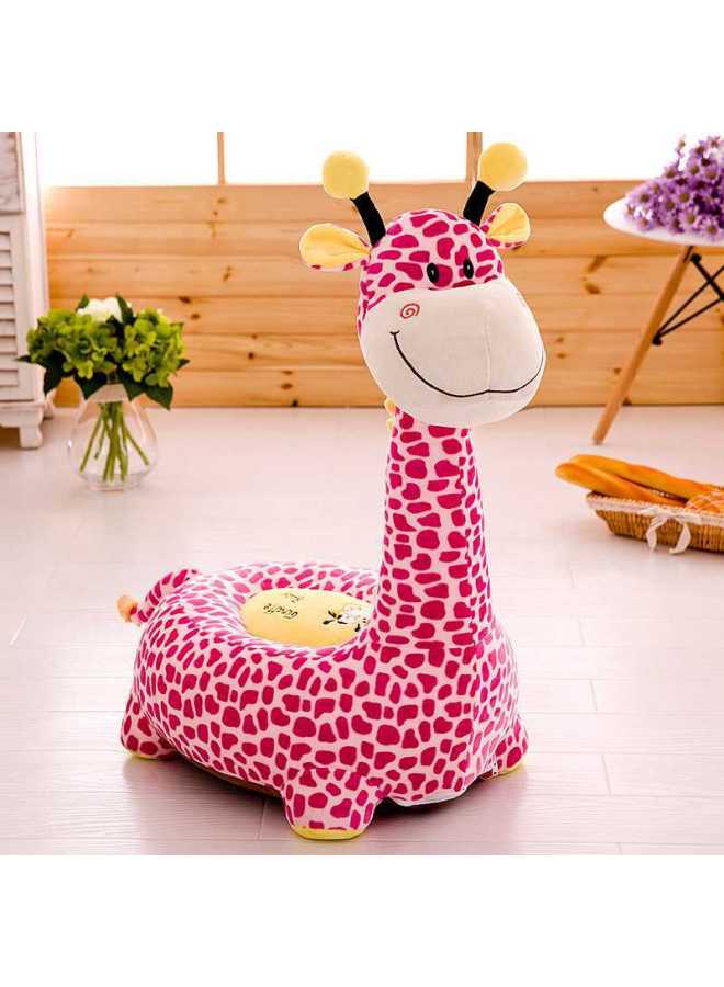Children's Sofa Baby Seat Kindergarten Stool Cartoon Giraffe Tatami Sitting Stool Children's Photography Gift Free Shipping-Specification:Style + With Zipper-Color:Blue Stitch 50*50cm - Image 3