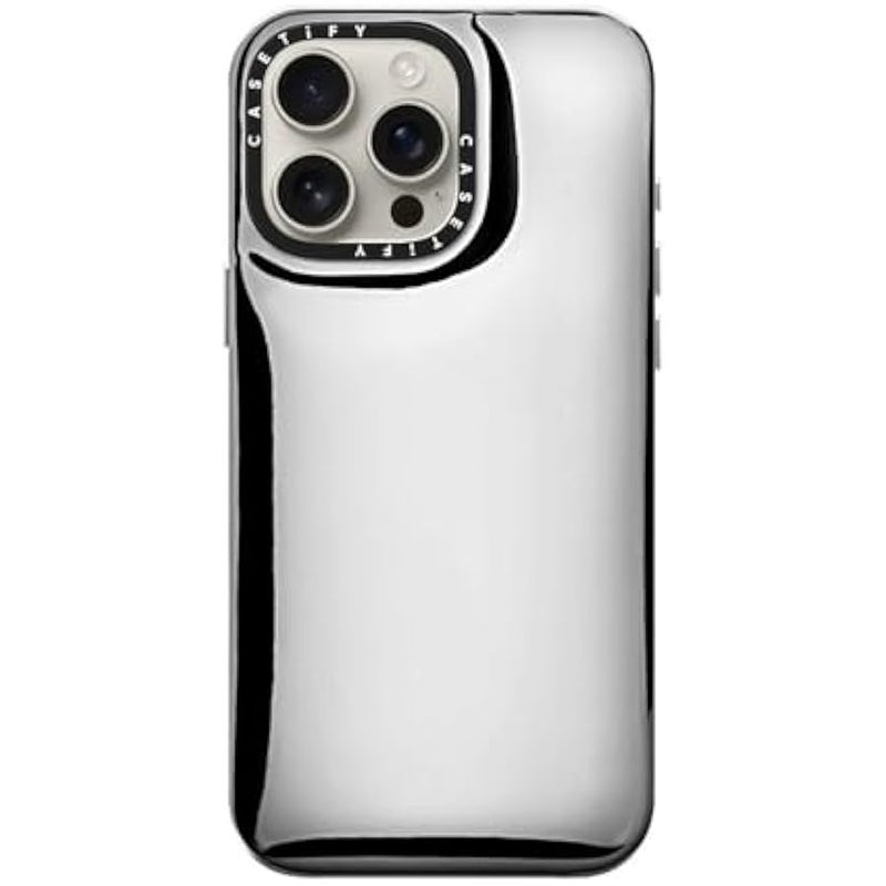 Casetify Pillow iPhone 16 Pro Max Case 【Water Resistant Material / Y2K Inspired】 - Silver - Image 3