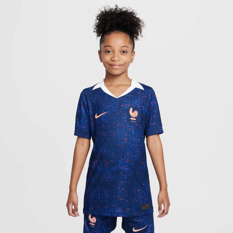 Nike Kids' France 2025 Home Authentic Football Jersey (Women's Team)