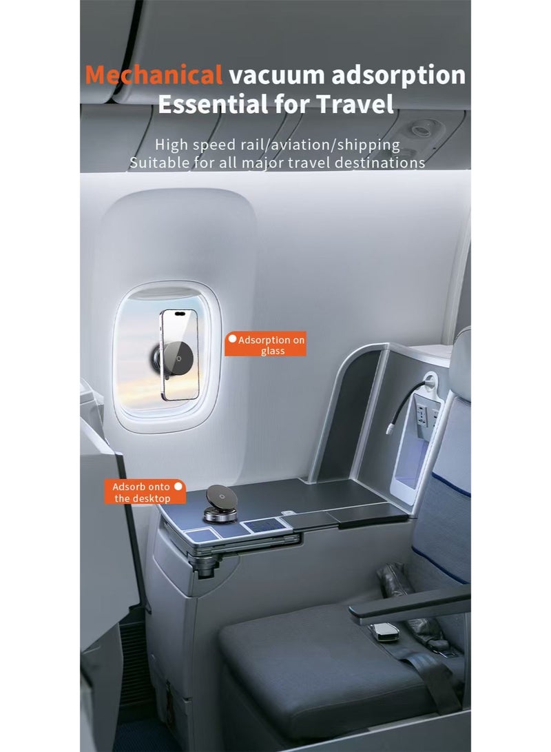 Car Phone Holder Magnetic Vacuum Suction 360° - Image 4