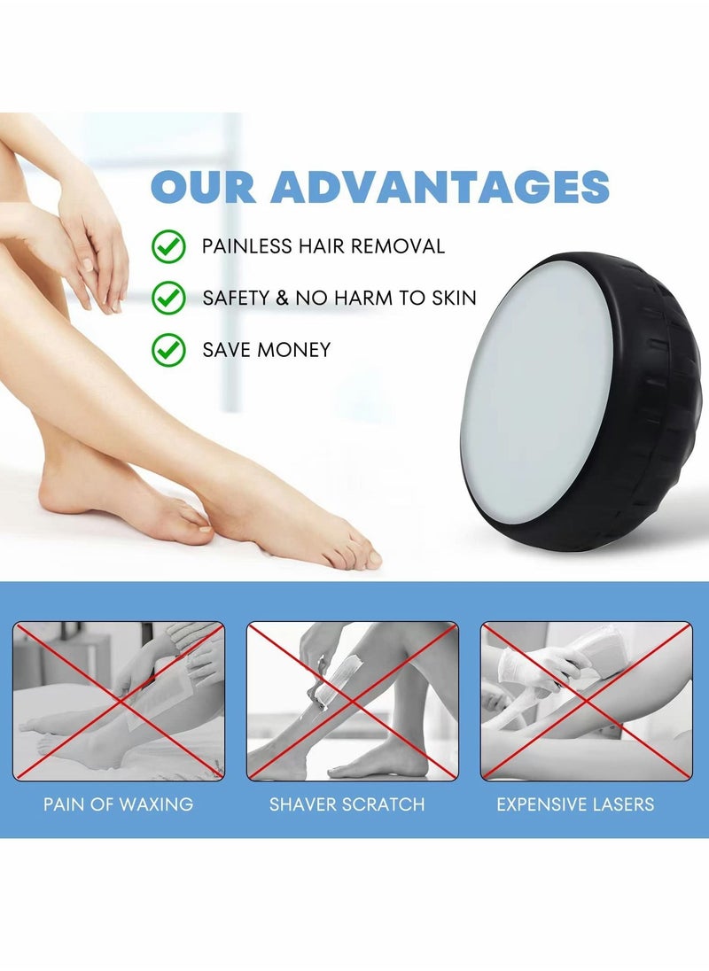 Excefore - Crystal Hair Eraser for Women and Men, Magic Painless Hair Remover, Exfoliation Hair Removal Tool - Image 1