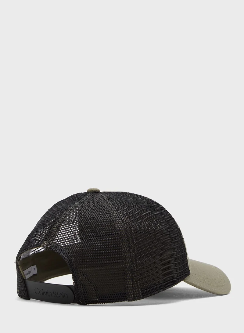 CALVIN KLEIN Utility Patch Trucker Cap