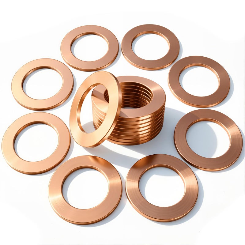Dcoecue 15PCS Dcoecue 14mm Copper Oil Drain Plug Gasket 007603014106 Replacement - Image 3