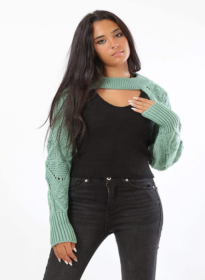 Carina Pointelle Detachable Sleeves - Image 5
