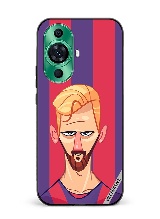 VR CREATIVE Protective Case Cover For Huawei nova 11 Messi Design Multicolour - Image 1