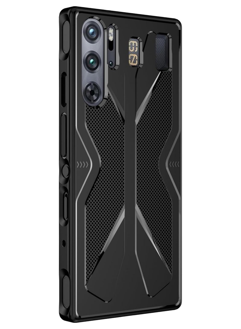 اليشمك حافظة لهاتف Nubia Red Magic 9 Pro/9 Pro+، مادة TPU الناعمة، حافظة مضادة للصدمات، غطاء واقٍ مضاد لبصمات الأصابع، حافظة هاتف لهاتف ZTE Nubia Red Magic 9 Pro/9 Pro+ - Image 1