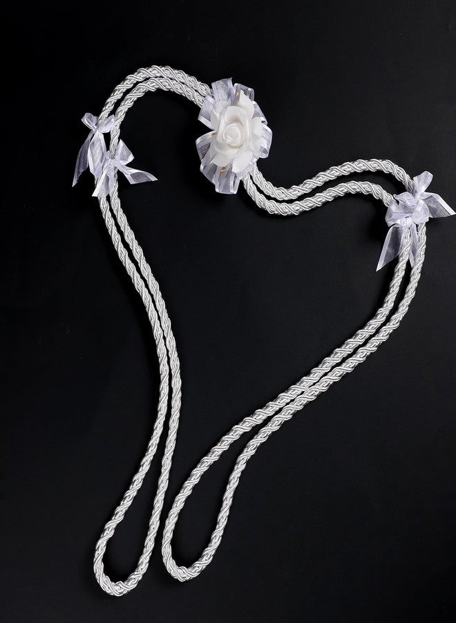 ESNOY White Wedding Lasso Rope,Handfasting Cord for Wedding Lazo para Boda Catolica,Wedding Lasso for Ceremony Catholic,Lazo para Boda Los Novios Cristiana,Vestido De Novia para Boda Religiosa - Image 3