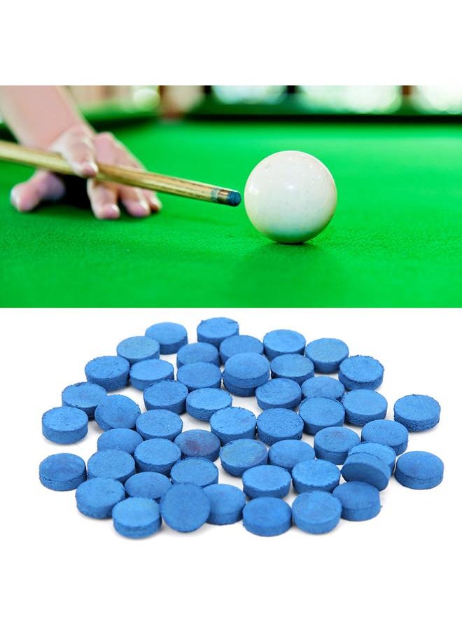 Thoraya 50PCS Leather Billiard Pool Cue Tips Pool Stick Replacement Accessory with Storage Box9mm  - Image 5