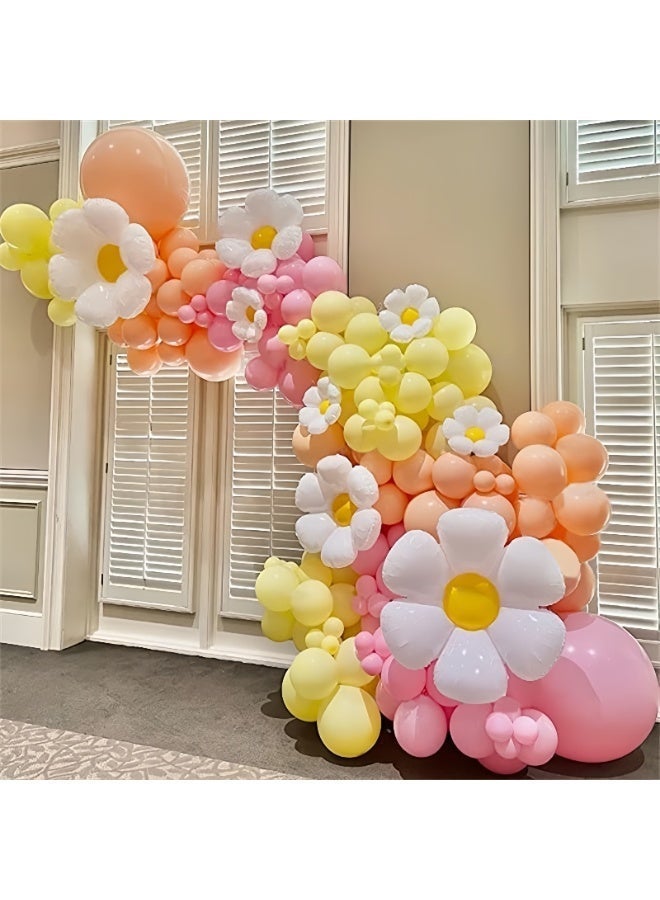 عالم البالونات مجموعة من 163 قطعة من قوس البالونات المزخرفة من اللاتكس بلون الماكارون - مثالية لحفلات التخرج وحفلات استقبال المولود وحفلات الزفاف وأعياد الميلاد وحفلات توديع العزوبية - مناسبة للاستخدام الداخلي والخارجي - Image 4
