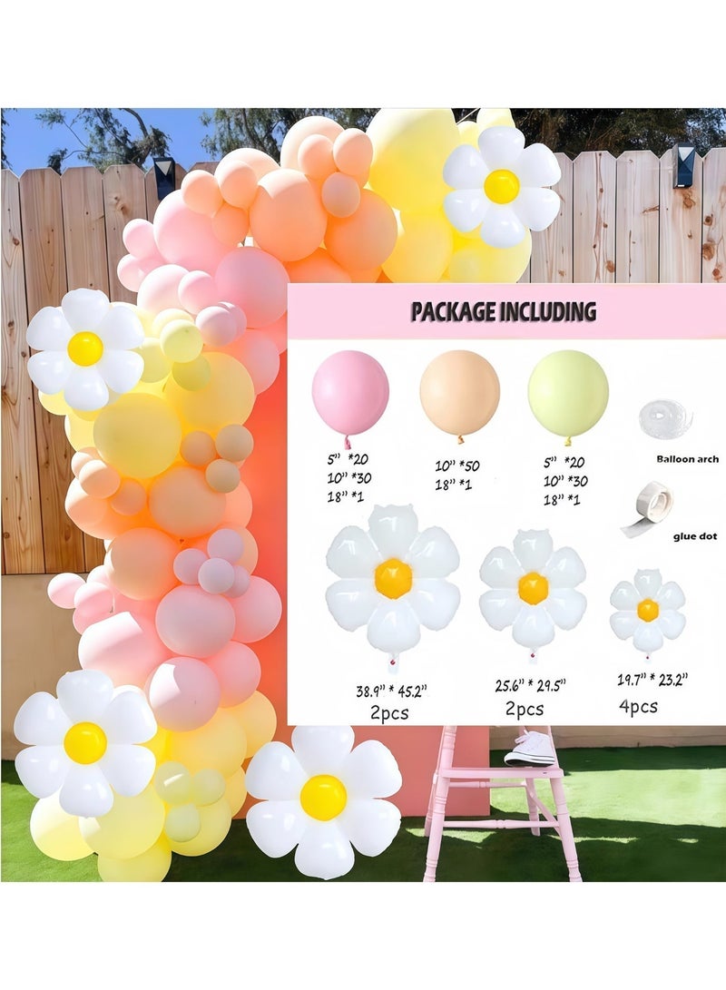 عالم البالونات مجموعة من 163 قطعة من قوس البالونات المزخرفة من اللاتكس بلون الماكارون - مثالية لحفلات التخرج وحفلات استقبال المولود وحفلات الزفاف وأعياد الميلاد وحفلات توديع العزوبية - مناسبة للاستخدام الداخلي والخارجي - Image 2