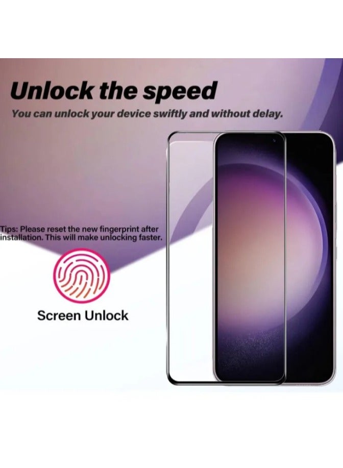 2 Pack Designed for Samsung Galaxy S25 Plus 5G Screen Protector Tempered Glass,Case Friendly Ultra Resistant - Image 2