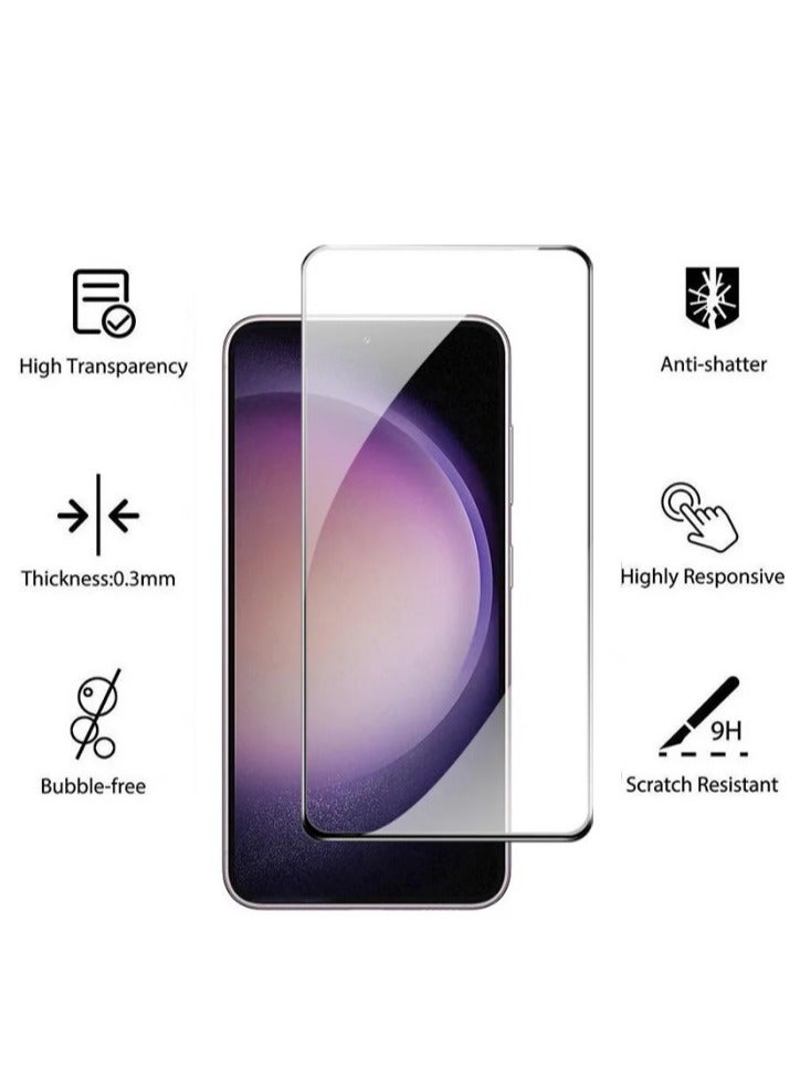 2 Pack Designed for Samsung Galaxy S25 Plus 5G Screen Protector Tempered Glass,Case Friendly Ultra Resistant - Image 5