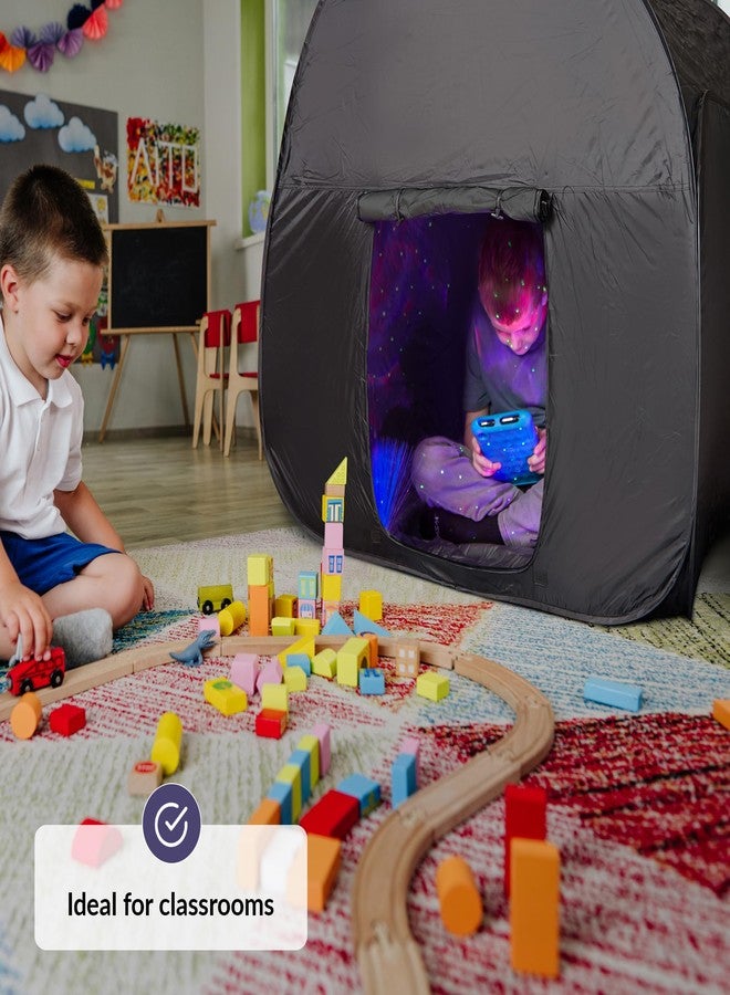 ODOXIA Sensory Tent for Kids & Adults | Calming Hideout & Cozy Pop-Up Blackout Sensory Tent for Autism & Anxiety | Autism Space for Calm Corners, Therapy & Relaxation | Double - Image 4
