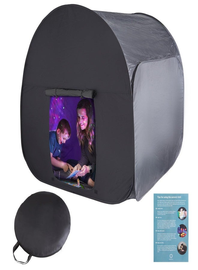 ODOXIA Sensory Tent for Kids & Adults | Calming Hideout & Cozy Pop-Up Blackout Sensory Tent for Autism & Anxiety | Autism Space for Calm Corners, Therapy & Relaxation | Double - Image 1