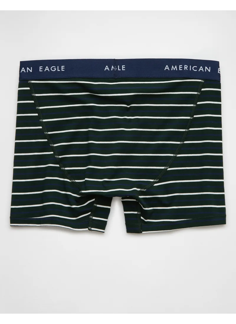 American Eagle AEO Men's Striped 4.5" Classic Boxer Brief