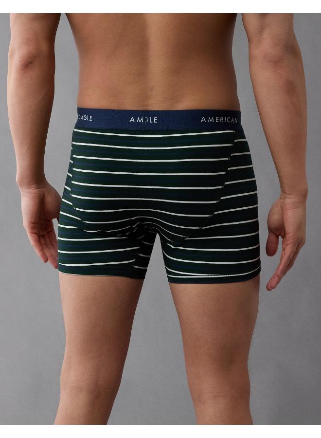American Eagle AEO Men's Striped 4.5" Classic Boxer Brief  - Image 2