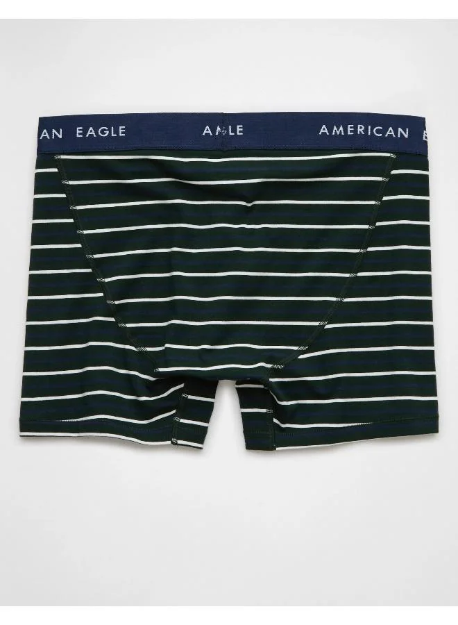 امريكان ايجل AEO Men's Striped 4.5" Classic Boxer Brief