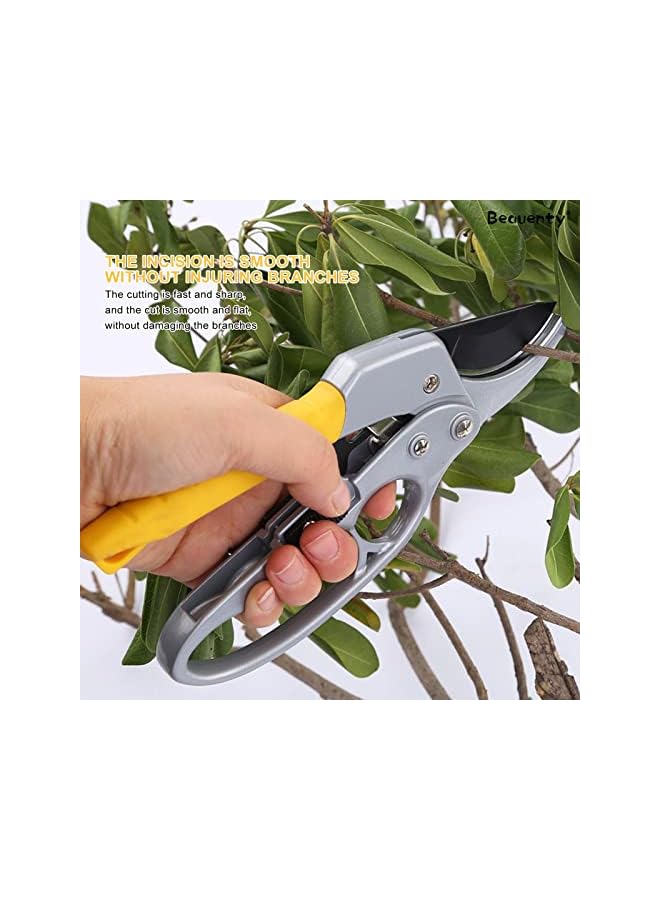 Beauenty Multi-Purpose Pruning Shears Tool For Gardening,Garden Pruning Shears, SK5 Steel Blades High Material Durable Trimming Shears,Tree Branches,Snip Leaf Trimmer,Plant Pruning Hand Pruner - Image 5