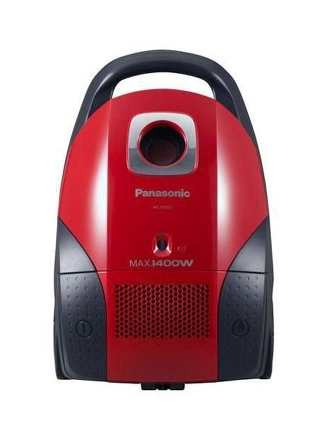 Panasonic Multi Purpose Vaccum Cleaner 4 L 1400 W MC-CG520R747 Red/Grey/Silver - Image 3