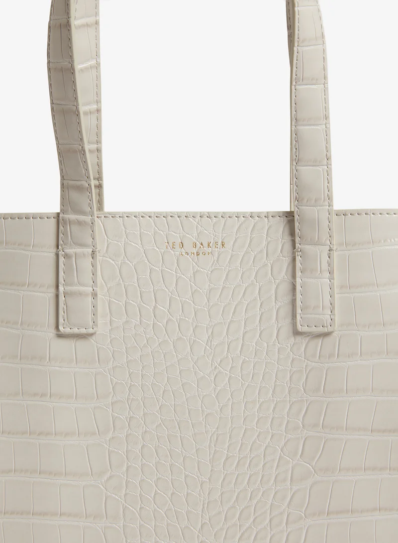Ted Baker  Wenonaa Croc Effect Small Icon Tote for Women | Best Price UAE