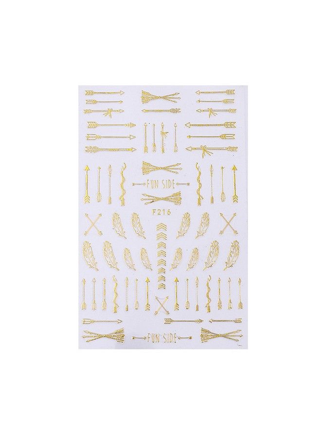 4 Sheets Nail Stickers Nail Art Set Owls & Cactus Nail Stickers