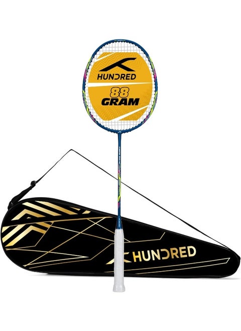 Powertek 2000 Pro Graphite Strung Badminton Racket With Full Racket Cover