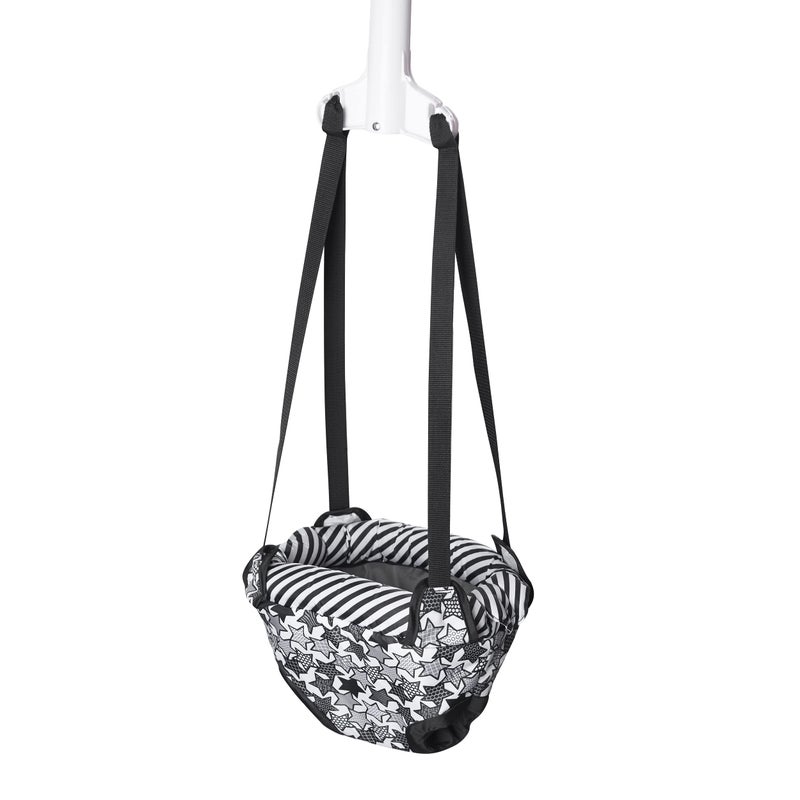 evenflo Evenflo Exercaucer Baby Jumper Featuring EasytoUse Clamp Attachment for Quick and ToolFree Set Up and Adjustable Straps to Customize The Height for Your Child Star Power