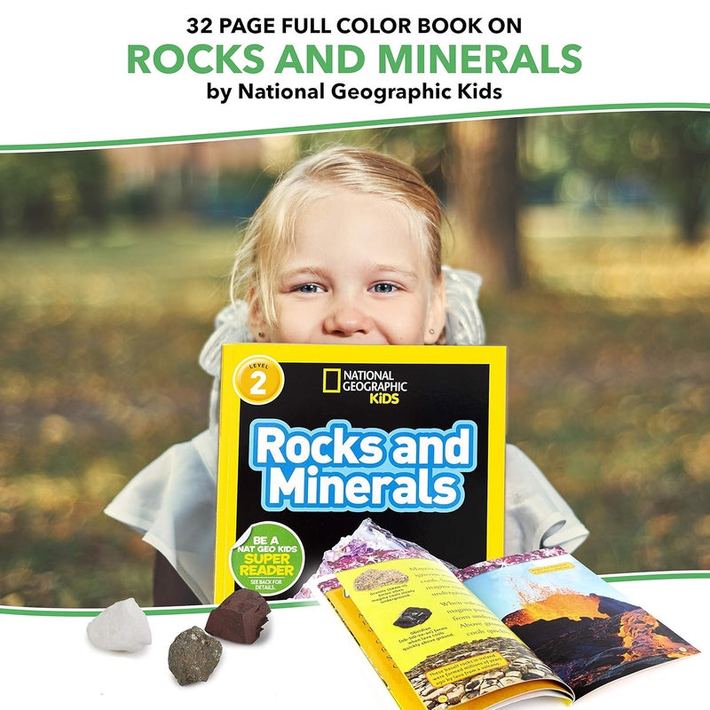 AmScope IQCREW Kids Premium Portable LCD Color Digital Microscope with Rock and Mineral Collecting Look and Learn Activity Kit - Image 5