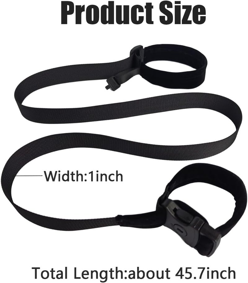 nsgglecher 2PCS Escape Proof Wrist Leash Walking Harness for Older ChildrenAdjustable Anti Lost Wrist Leash with Tether and Lock Buckle for AutismADHDSpecial Needs Child - Image 3