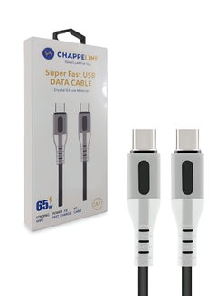 CHAPPELINE CA11 Super Fast Type-C Data Cable, 65W Charging Cable - Grey/Black - pzsku/Z0C4819AC376D08815976Z/45/1741271967/82232223-9bb3-49a7-a624-f9b036033cf6