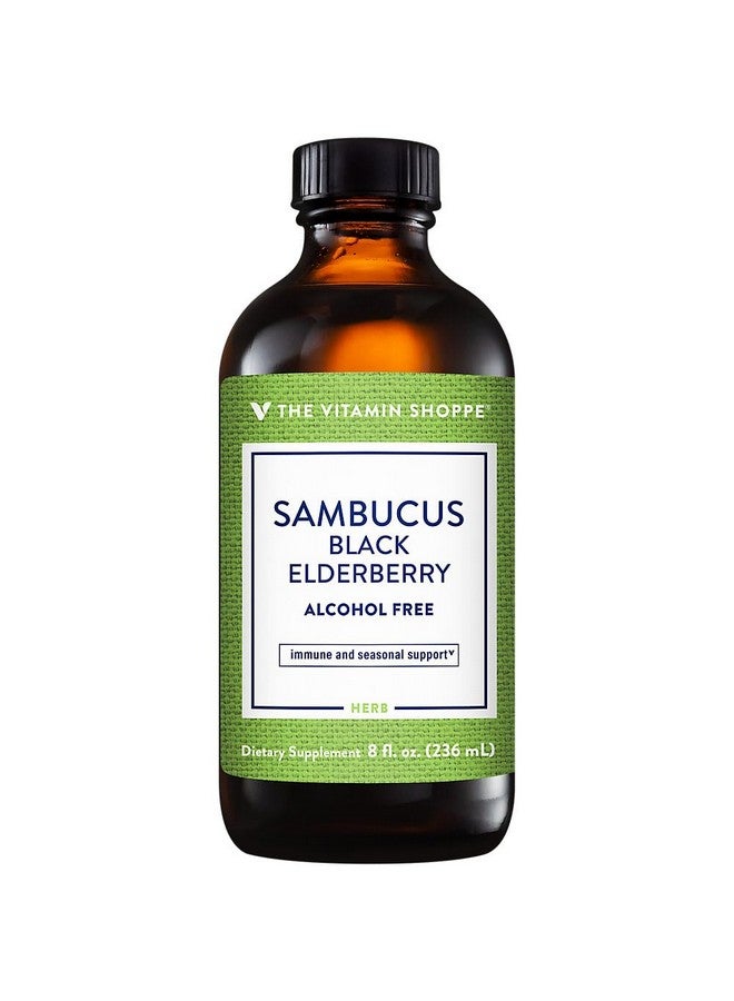 The Vitamin Shoppe Sambucus Black Elderberry Extract (8 Fluid Ounces Liquid) - Image 2
