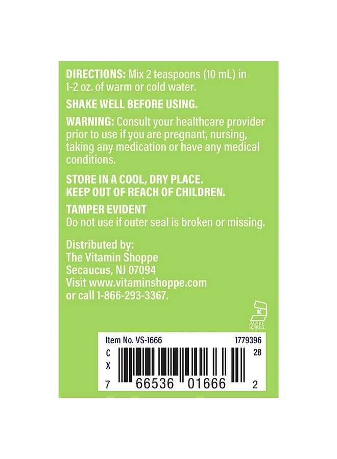 The Vitamin Shoppe Sambucus Black Elderberry Extract (8 Fluid Ounces Liquid) - Image 4