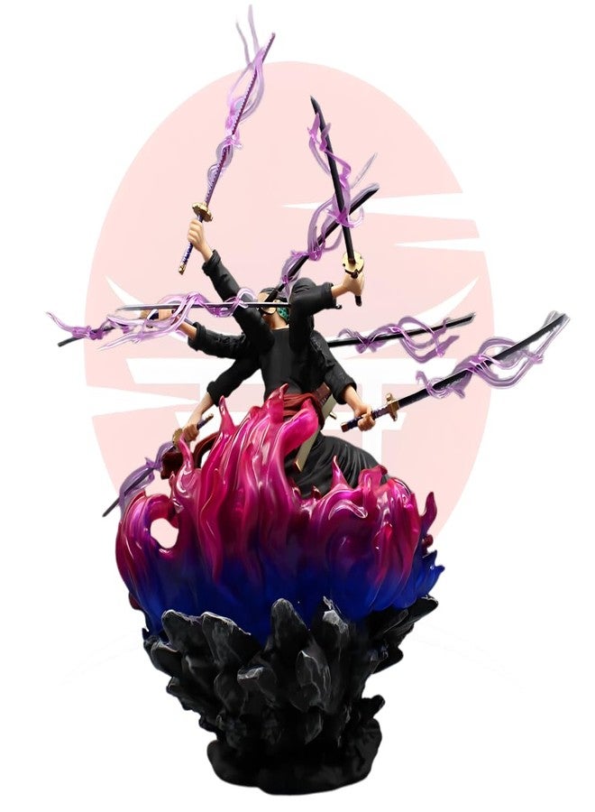 Realmkart Anime Action Figure 9 Sword Style Action Figures Ashura 24CM Figurine Samurai Anime Action Figure for Anime Gifts, Fans - Image 3