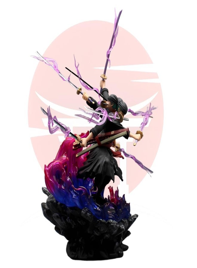 Realmkart Anime Action Figure 9 Sword Style Action Figures Ashura 24CM Figurine Samurai Anime Action Figure for Anime Gifts, Fans - Image 4