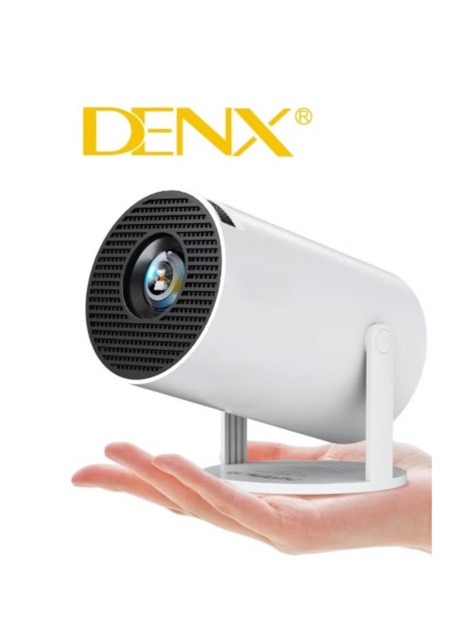 Denx DENX Smart Mini Portable Projector DX2591 – FHD 1080P, Built-in Wi-Fi, Android 11, 380° Rotation, Auto Horizontal Keystone Correction, 50,000h LED Life, 8GB ROM - Image 2