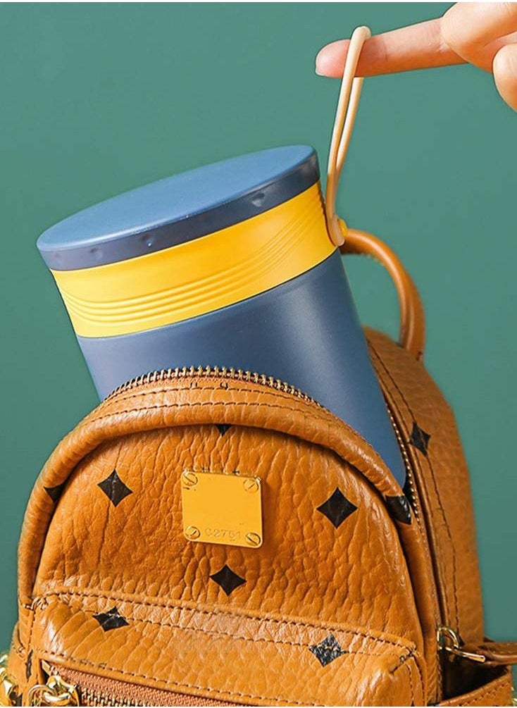 Excefore - Food Flask, 450 ml Food Flask for Hot Food, Insulated Food Containers with a Foldable Spoon - Image 1