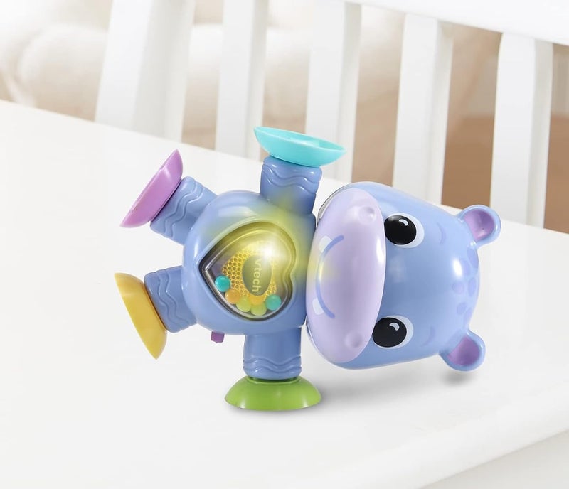 VTech - Stick & Twist Hippo Hippopotamus, Interactive & Developmental Toy with Sounds and Music For Boys & Girls, Suitable for Ages 3 Months+ - Image 3