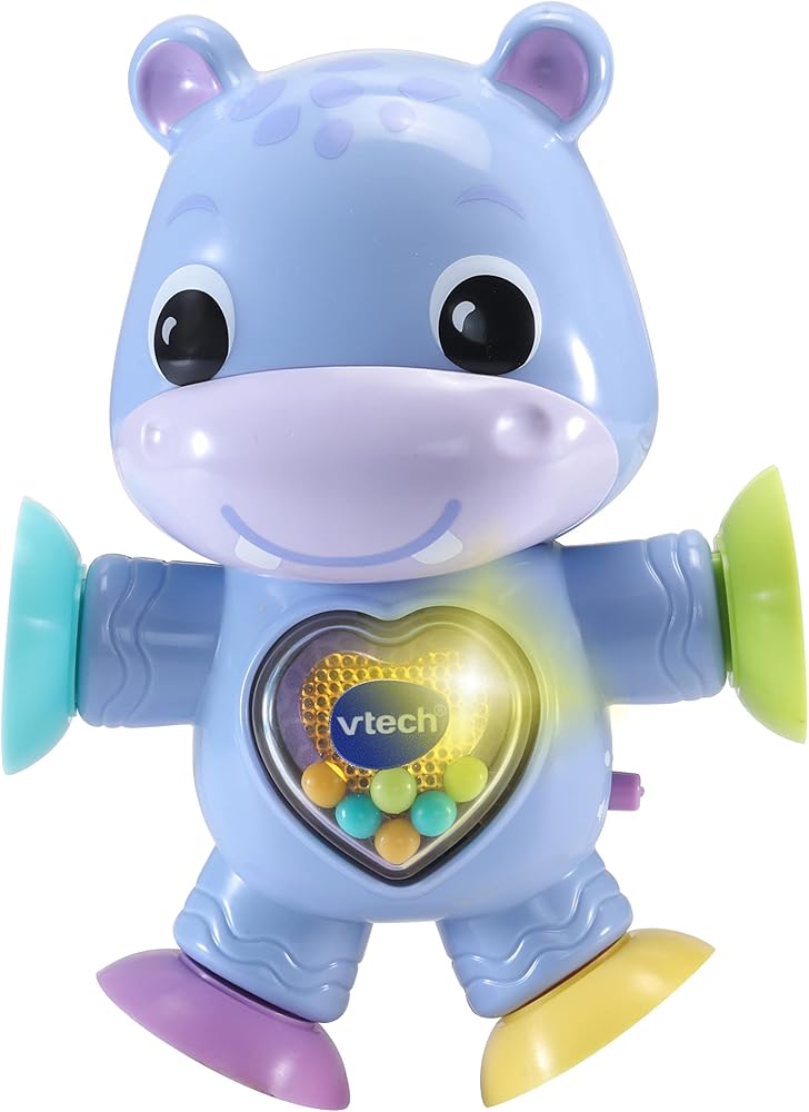 VTech - Stick & Twist Hippo Hippopotamus, Interactive & Developmental Toy with Sounds and Music For Boys & Girls, Suitable for Ages 3 Months+ - Image 2