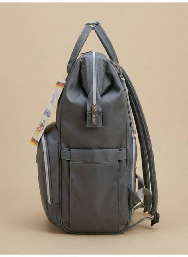 Kidilo Large Capacity Mommy Bag with Practical Waterproof Design, Includes Changing Mat and Compartments for Baby Essentials and Bottles - Image 3