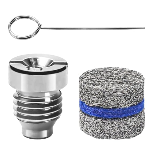 SEPLY 3 Pieces 1.1 mm Orifice Foam Cannon Nozzle and Foam Maker Meshes Kit for Foam Cannon Replacement Thread Nozzle Tips and Mesh Filter, with Cleaning Tools, 3000PSI - Image 1