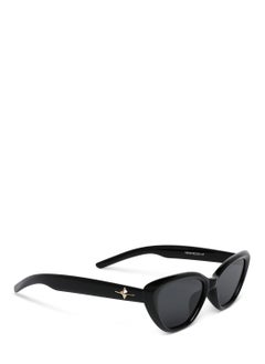 London Rag Cat Eye Sunglasses in Black  - Image 2