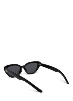 London Rag Cat Eye Sunglasses in Black  - Image 3
