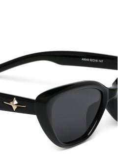 London Rag Cat Eye Sunglasses in Black  - Image 4