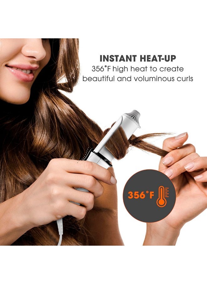 CONAIR - Conair Travel Curling Iron, Mini 1- Inch Ceramic Curling Iron in White by Travel Smart - Image 1