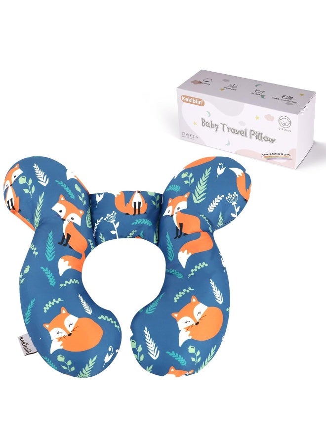 KAKIBLIN Baby Neck Pillow, Upgraded Baby Support Pillow,Baby Neck Support Pillow for Carseat, Newborn Neck Support for Car Seat,Pushchair,Travel - Image 1
