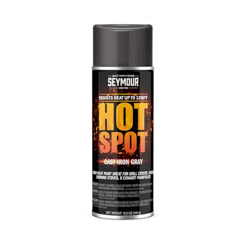 Seymour 16-2668 Automotive Specialties Spray Paint, Cast Iron Gray 12 Ounce (Pack of 1) - Image 1