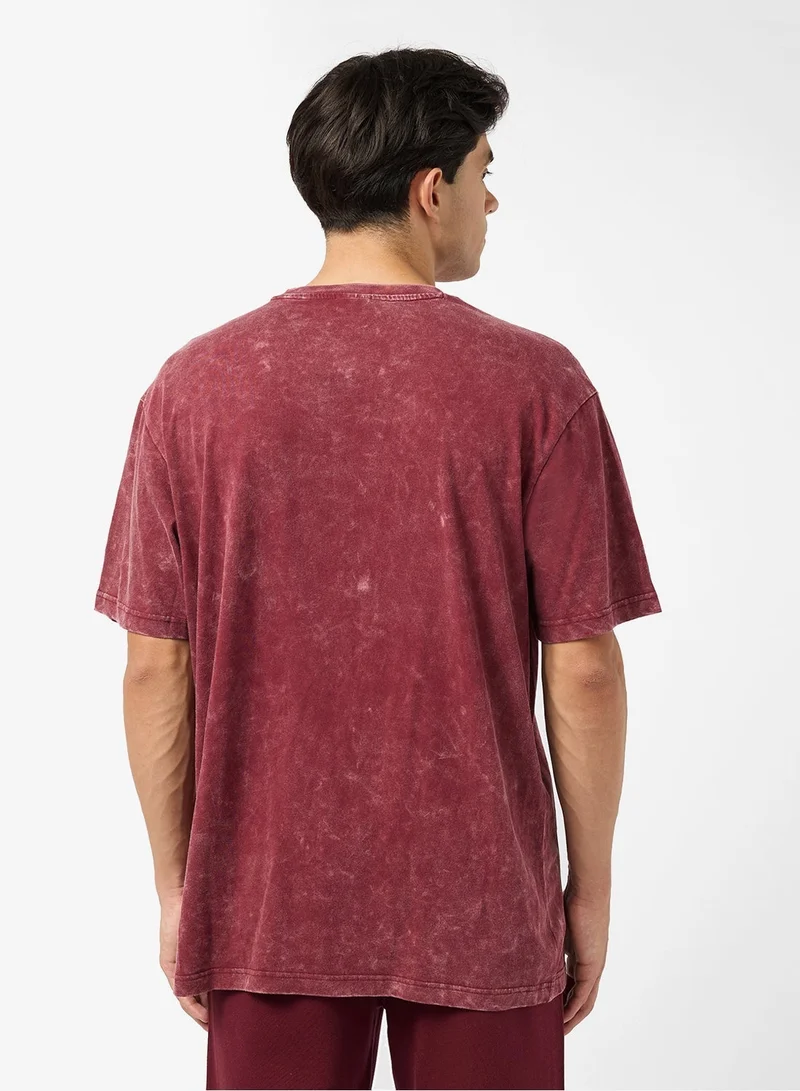 PUMA Graphic Font Play Relaxed Washed T-Shirt