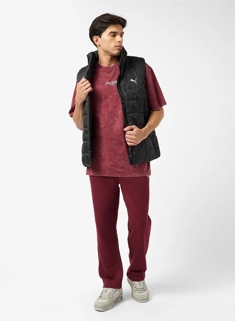 PUMA  Graphic Font Play Relaxed Washed T-Shirt for Men | Best Price UAE