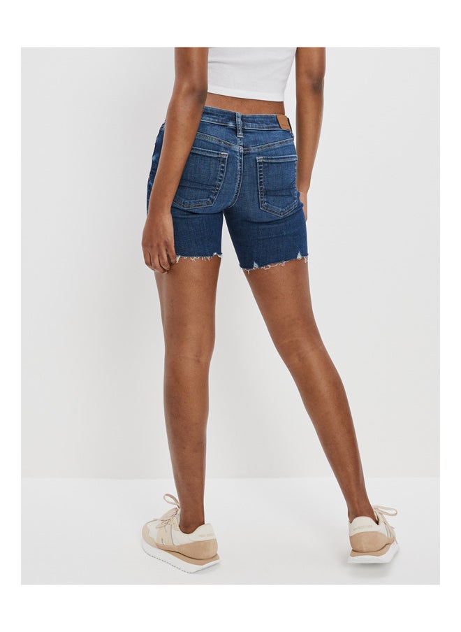 American Eagle - AE Ne(x)t Level Denim Skinny Bermuda Short - Image 1